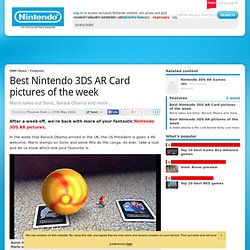 3DS Feature: Best Nintendo 3DS AR Card pictures of the week