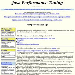 NIO performance tips