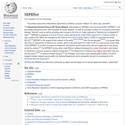 NIPRNet - Wiki