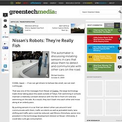 Nissan’s Robots: They’re Really Fish