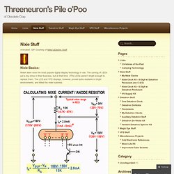 Nixie Stuff « Threeneuron's Pile o'Poo