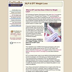 NLP - EFT work for weight loss