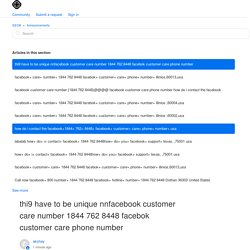 thi9 have to be unique nnfacebook customer care number 1844 762 8448 facebok customer care phone number – SEO8