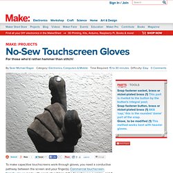 No-Sew Touchscreen Gloves