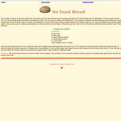 No Yeast Bread Recipes