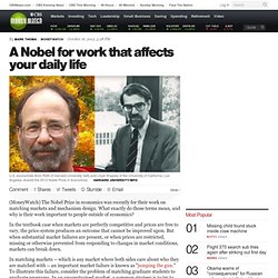 A Nobel for work that affects your daily life