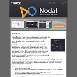 Nodal - Generative Music Software