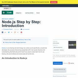 Node.js Step by Step: Introduction