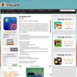 NodeBeat HD for iPad - App Info & Stats