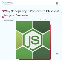 Why Nodejs? Top 5 Reasons To Choose it for your Bussiness