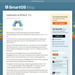 nodestack at SCALE 11x – SmartOs