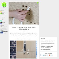 Nodo Cabinet by Andrea Brugnera