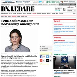 Lena Andersson: Den nödvändiga onödigheten