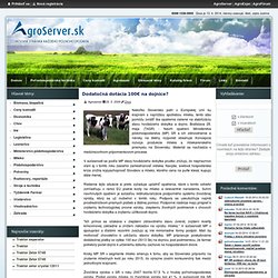 Agroserver - poľnohospodárstvo, poľnohospodárske stroje, poľnohospodárska technika, kombajny, traktory