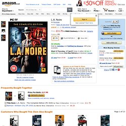 L.A. Noire - The Complete Edition (PC DVD): Amazon.co.uk: PC & Video Games