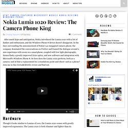Nokia Lumia 1020 Review: The Camera Phone King