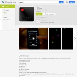 NoLED - Android Apps auf Google Play