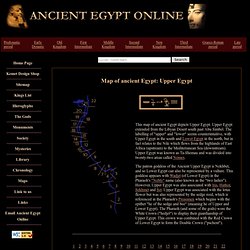 Nomes of Upper Egypt