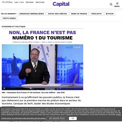 Non, la France n’est pas numéro 1 du tourisme