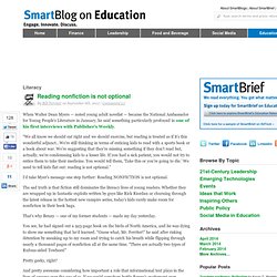 Reading nonfiction is not optional SmartBlogs