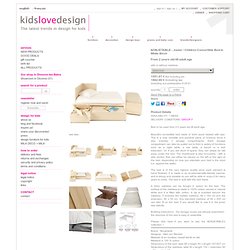 NONJETABLE - Junior / Children Convertible Bed in White Birch : Design for kids