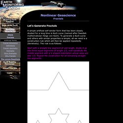 Nonlinear Geoscience (Fractals)