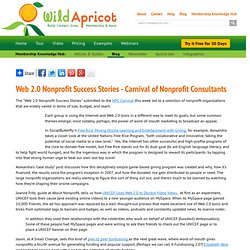 Web 2.0 Nonprofit Success Stories - Carnival of Nonprofit Consultants