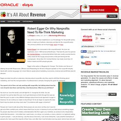 Robert Egger On Why Nonprofits Need To Re-Think Marketing