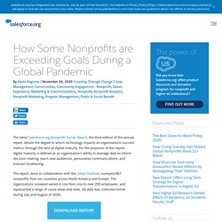 Nonprofits Exceeding Goals During the Pandemic - Salesforce.org