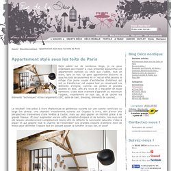Blog Déco nordique - Appartement stylé sous les toits de Paris