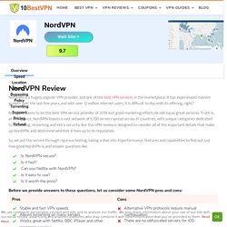 NordVPN Review UK