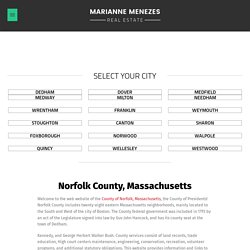 Norfolk County - Massachusetts Realtor