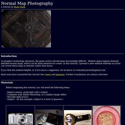 Normal Map Photography