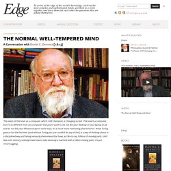 THE NORMAL WELL-TEMPERED MIND