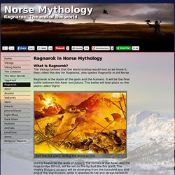 Norse Mythology- Question #3- Read and summarize
