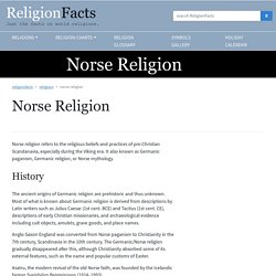Norse Religion - ReligionFacts