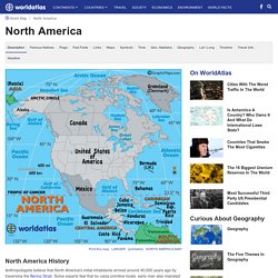 Map of North America, Geography of North America Map, North America Country Maps