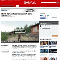 North Korean labor camps in Siberia