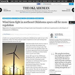 Wind farm fight in northeast Oklahoma spurs call for more regulation