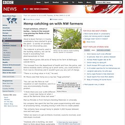 Hemp catching on with NW farmers