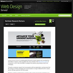 Northstar Research Partners on Web Design Served