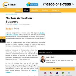 Norton Activation Support