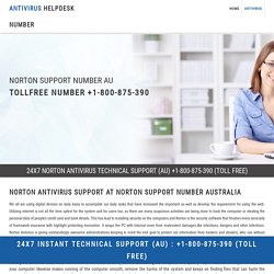 Norton Help Desk Number AU +1-800-875-390 Norton Support Number AU