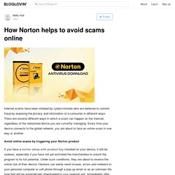 How Norton helps to avoid scams online