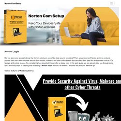 Norton Antivirus Login