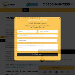 Norton Renewal Pricing