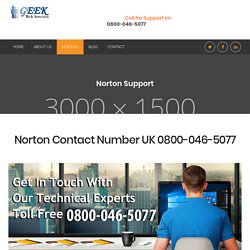 Norton Support Number UK 0800-046-5077 Norton Contact Number UK