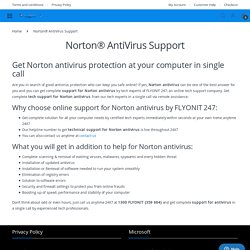 Norton® AntiVirus Support