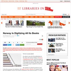 Norway Is Digitizing All Its Books
