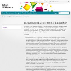The Norwegian Centre for ICT in Education